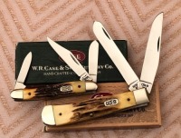 Pair of Stag Handle Case