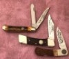 Trio of NKCA Club Knives