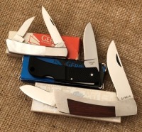 Three Gerber Folders-1 pearl
