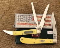 Pair of Case Yellow Handle