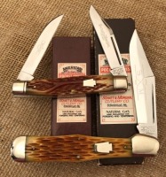 Pair of Bone Queen Schatt & Morgan