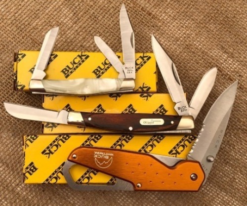 Trio of Buck Knives