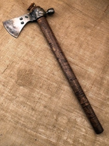 Butch Shelly Forged Tomahawk Pipe