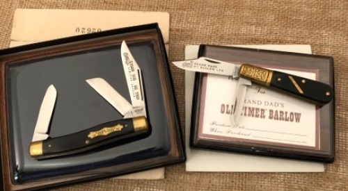 Pair of Schrade Grand Dad's Old Timers