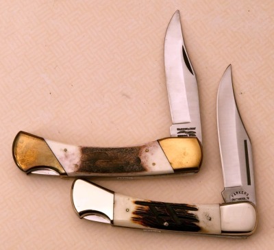 Pair of Stag & Bone Parker Lockbacks