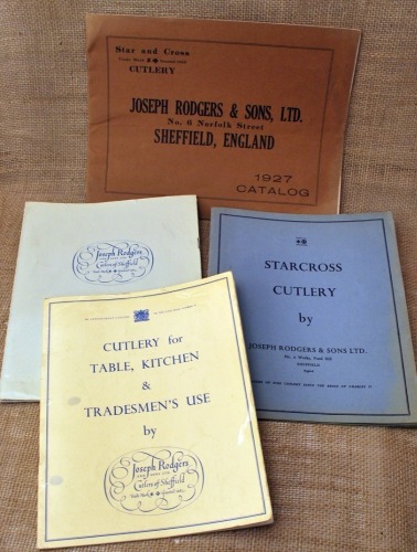 Four Joseph Rodgers & Sons Catalogs