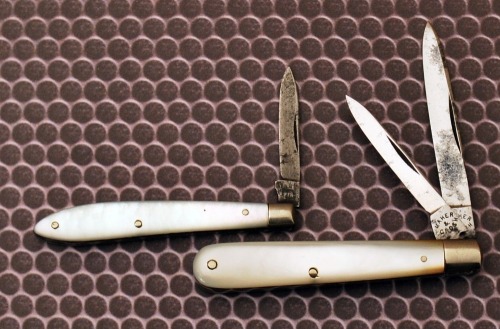 Pair of Maher & Grosh Pearl Handles