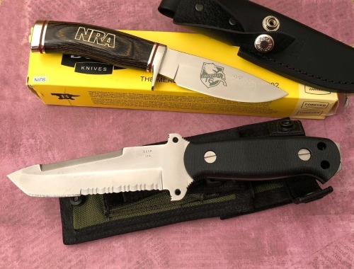 Buck Vanguard (autographed) and Intrepid
