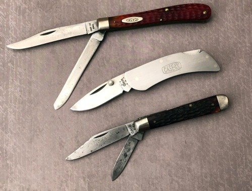 Three Case, XX 6214 1/2, USA 6248 and a Modern 300Lss
