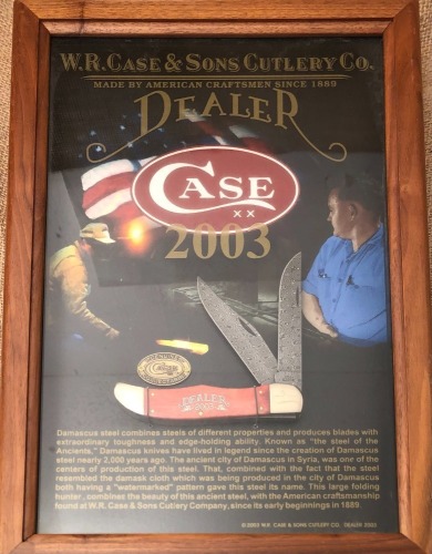 2003 Case Dealer Knife