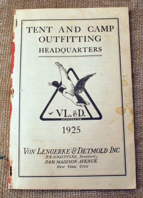 1925 Von Lengerke & Detmold Inc Catalog