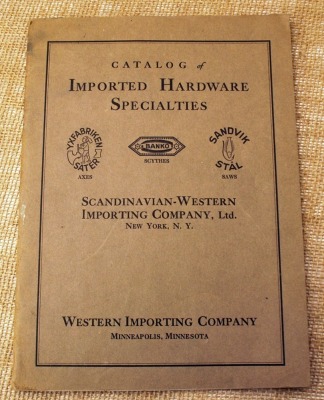 1921 Scandinavian-Western Importing Company Catalog