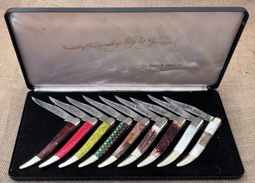 Parker Cut Co Saturday Night Special Texas Toothpick Set