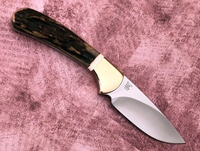 2002 Buck Custom Drop Point Hunter - 2