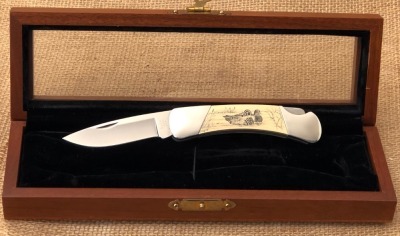 Buck 500 Scrimshaw