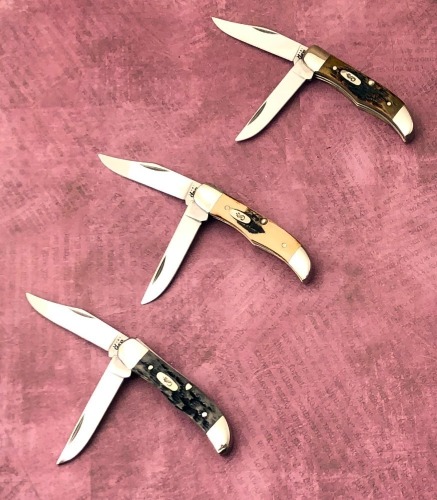 Trio of Case Tiny Hunters