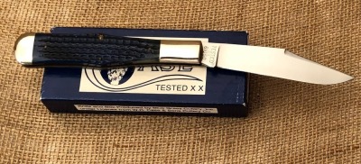 Case Classic Blue Bone Coke Bottle Folding Hunter - 2
