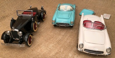 Three Franklin Mint Die Cast Cars - 2