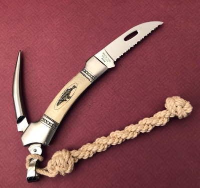 Collectors Knives by Sam McDowell Scrimmed Yacht Knife - 2