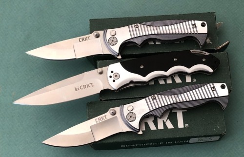Trio of CRKT, Tighe Rade and Fore Spark