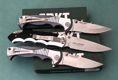 Trio of CRKT, Tighe Rade and Fore Spark - 2