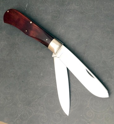 Aurum Etching Wood Handle Bullet Trapper - 2