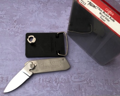 Gerber Touch&eacute; Belt Buckle Knife - 2