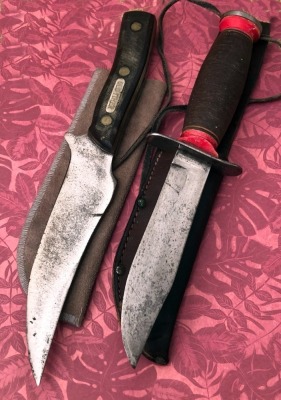 Pair of Schrade USA Fixed Blades - 2