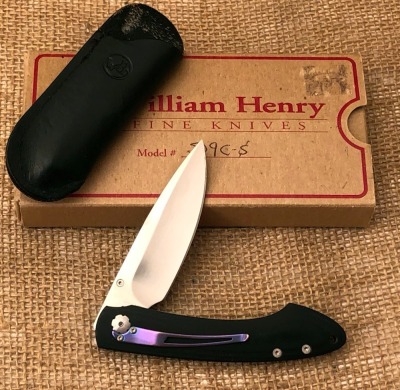 William Henry Micarta Locking Liner - 2