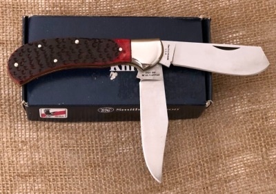 Smith & Wesson Red Bone Handle Trapper - 2