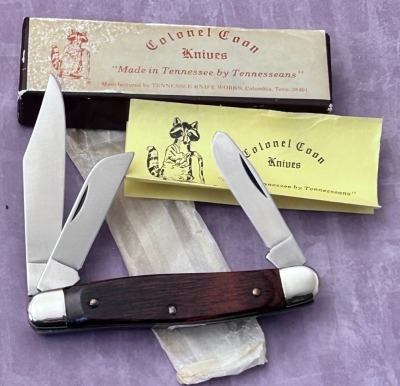 Colonel Coon Rosewood Stockman in Original Box - 2