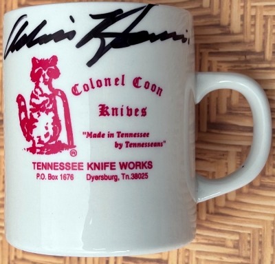 Colonel Coon Coffee Mug Signed by Adrian Harris - 2