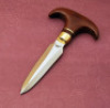 John Nelson Cooper Micarta Push Dagger with Sheath