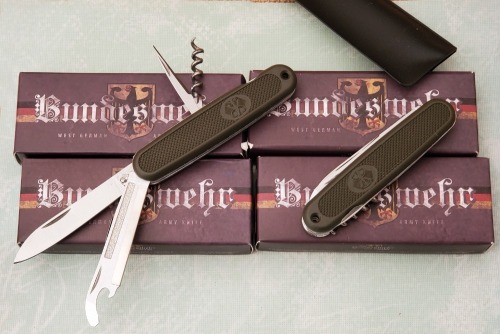 Four Bundeswehr West German Army Knives