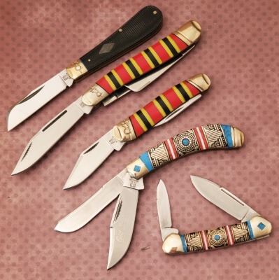 Five Rough Riders Fancy Handles