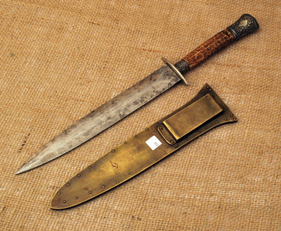 Warther style sheath with Bone Dagger - 2