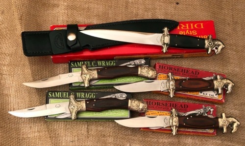 Five United Cutlery Wood Handle