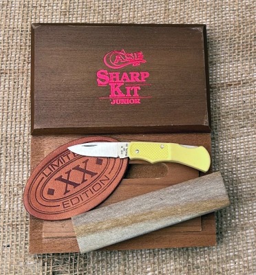 Case Sharp Kit with 31400Lss and Case Leather Patch