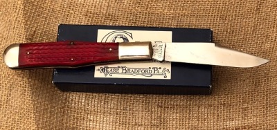 1990 Case Classic 61050 Red Bone Coke Bottle Folding Hunter - 2
