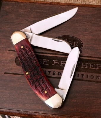 Case Commemorative William Russel Case Red Bone Sowbelly - 3