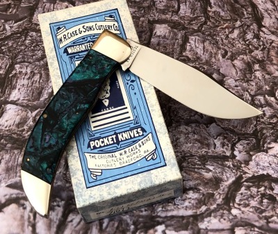 Case Classic1990 Bird of Paradise Clasp Knife - 2