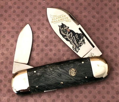 Bulldog Brand 1995 Alaskan Malamute Elephant Toenail