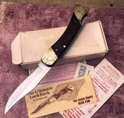 Schrade USA Uncle Henry LB7 Bear Paw - 2