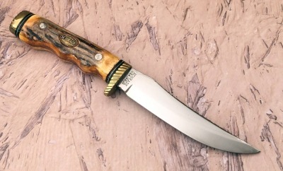 Herman Williams Customized Schrade USA 153UH Golden Spike, H Williams 2016 - 2