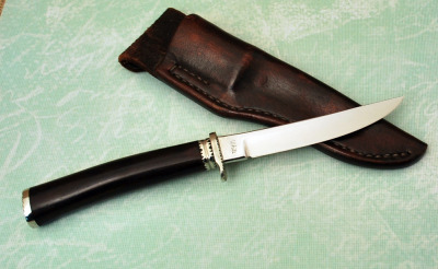 White Handmade Wood Handled Hunter