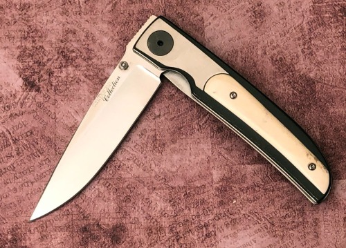 Klotzli Collection Walker Design Bone Handle Locking Liner