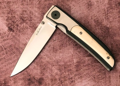 Klotzli Collection Walker Design Bone Handle Locking Liner
