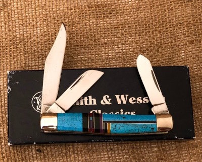 Smith & Wesson Turquoise Stockman - 2
