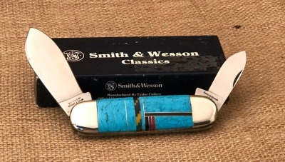 Smith & Wesson Turquoise Elephant Toenail - 2