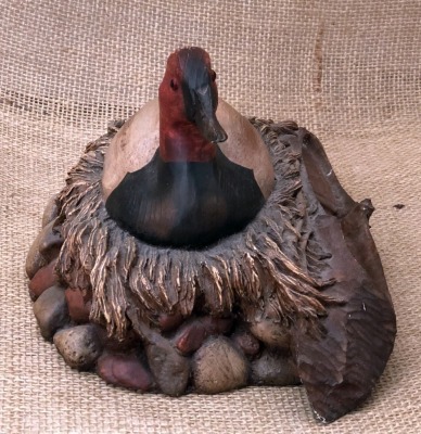 Ceramic Duck Knife Display - 3